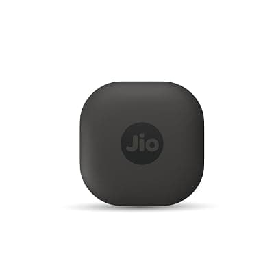 JioTag Air for iOS (Gray) Worldwide Tracker, Pair with Apple Find My app for keys, luggage, bikes, purses etc. inside &amp; outside Bluetooth range, No SIM/subscriptions required, 1+1 year battery, 120 dB