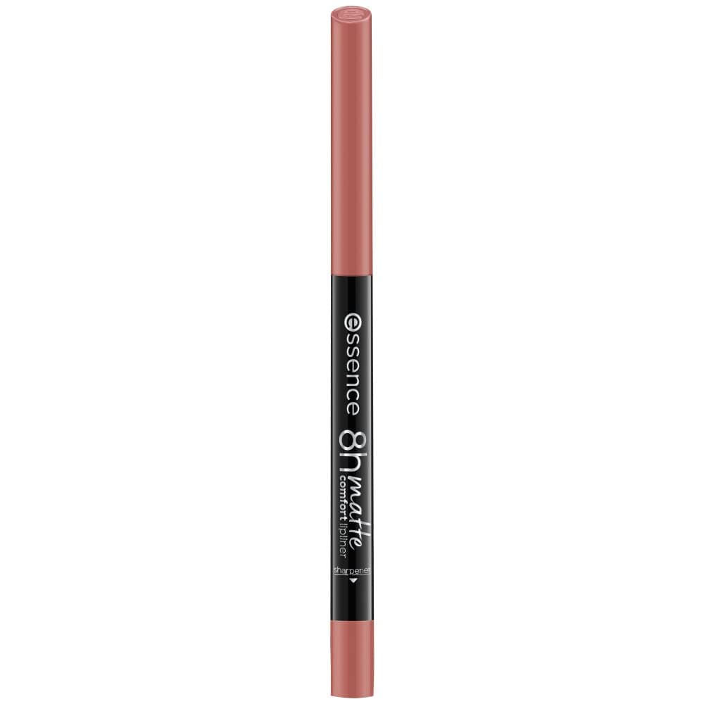 essence 8h matte comfort lipliner 04 Rosy Nude, lip liner, rose, defined lips, long-lasting colour, matte finish, comfortable wear, 0.3 g
