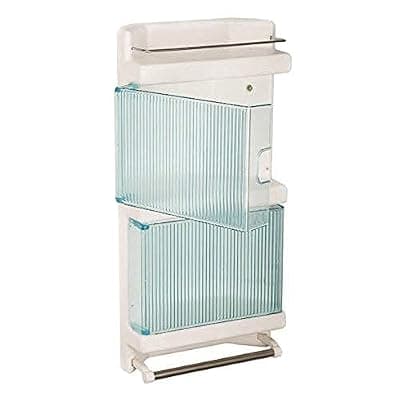 Morris King Corner Cabinet Shelf - White Bathroom Corner Shelf Corner Shelf for Bathroom Bathroom Corner Rack Bathroom Corner Cabinet