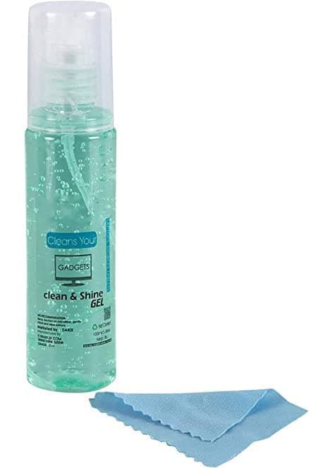 Screen Cleaning Kit | 100 ml Liquid Solution with Microfiber Cloth for Mobile, Laptop, LED/LCD TV, Computer Monitor &amp; iPad Screens
