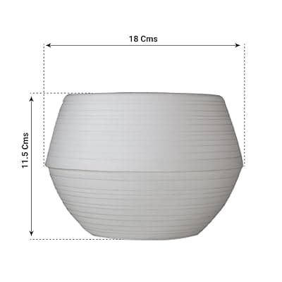 TrustBasket Adam Self Watering Pot (Set of 5)| Window Plant Pot for Home Decor