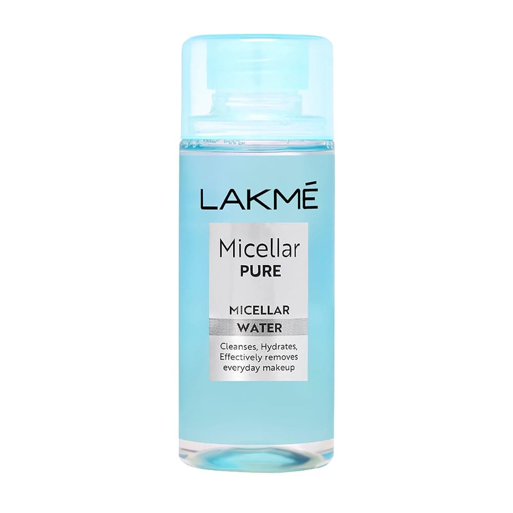 Lakme Micellar Water: Hydrating & Soothing Face Cleanser | Gentle Makeup Remover, Micellar Cleansing Water 100ml