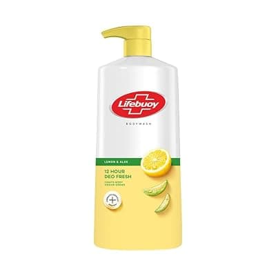 Lifebuoy Lemon &amp; Aloe Bodywash | 12hr deo fresh | Fights body odour germs| 750ml