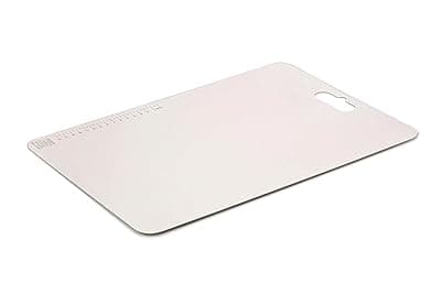 HomeWiz Steel Cutting Chopping Board with Handle for Vegetable, Fruits, Cheese, 304 Stainless Steel, 100% Food Safe, Durable Multipurpose | Easy to Clean | Rust Resistant |