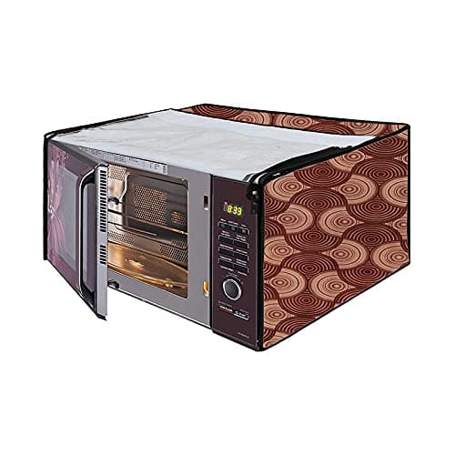 Nitasha Waterproof Dust-Proof Microwave Oven Cover for LG 28 L Charcoal Convection (MJ2886BFUM,with Starter Kit)
