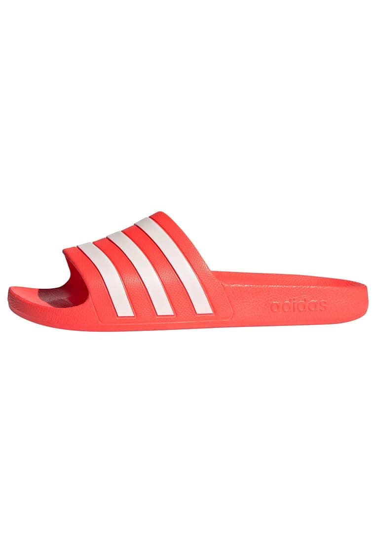 Adidas Unisex ADILETTE AQUA SOLRED/FTWWHT/SOLRED Swim Slide 8 UK (GZ5235)