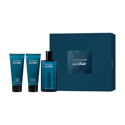 DAVIDOFF COOLWATER MAN Giftset (Eau De Toilette 125ML + Shower Gel 75ML + After Shave Balm 75ML)