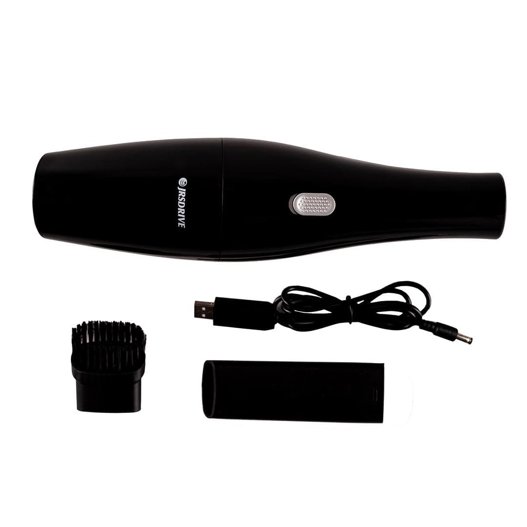 Eastman JRSDrive Multi-Utility Cordless Handheld Car,Home and Pet Hair Vacuum Cleaner, Powerful 40W and 8V Voltage Suction, Black Colour, Long Battery Life, Versatile Cleaning | ECV590N