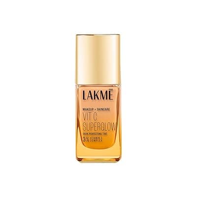Lakme Makeup+Skincare VitC Superglow Skin Perfecting Tint Warm Crème W120 25ml