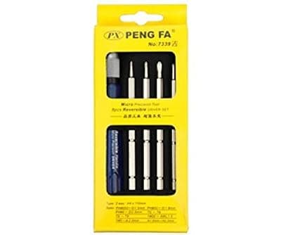 FRIWOL 8 in 1 Reversible Screwdriver Repair Tool Set (Multicolour)
