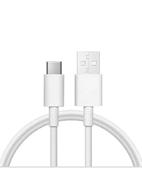 Vivo Original 44W Flash Charging Cable USB Type-C for Vivo V30/V29/V28/V27/V25/V23e/V23pro/V21 5G/iQ Neo9pro/12 5G/Neo7pro/Z7/Z7S/Z6 Lite/11/Z6/T2/iQ9,120W Supports Y & T series