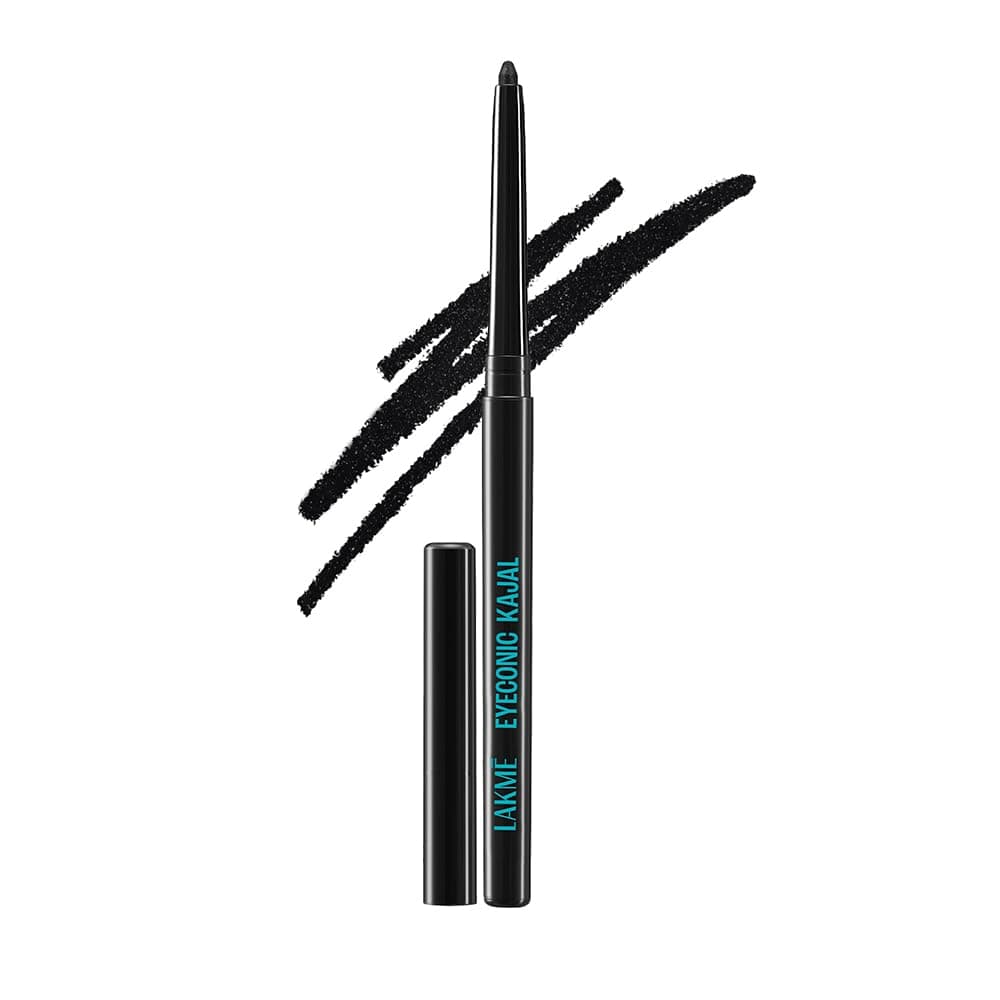 LAKMÉ Eyeconic - Sparkling Black 0.35G, Cream, Shimmering