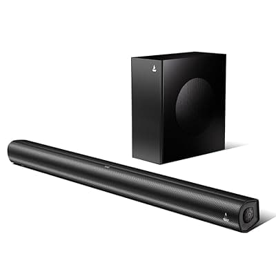 Boat Aavante 2.1 1200 (2025), 120W Signature Sound, 2.1 CH w/Wired Subwoofer, BT v5.4, Multiple Ports, EQ Modes &amp; Remote Control, Bluetooth Sound bar, Home Theatre Soundbar Speaker (Premium Black)