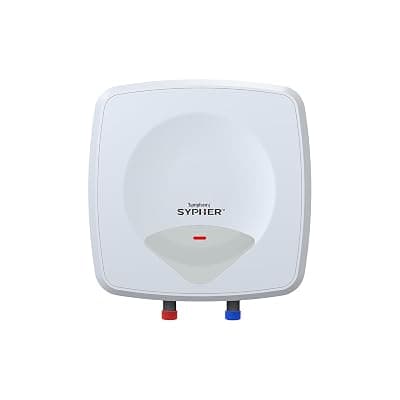 Symphony SYPHER 10 Litre Storage Water Geyser | BEE 5 star Rating Water Heater | 2KW Heating | Glassline Tank | 8 Bar Pressure Compatibility | Warranty: 7 Yr Tank, 3 Yr Heating element, 2 Yr Product