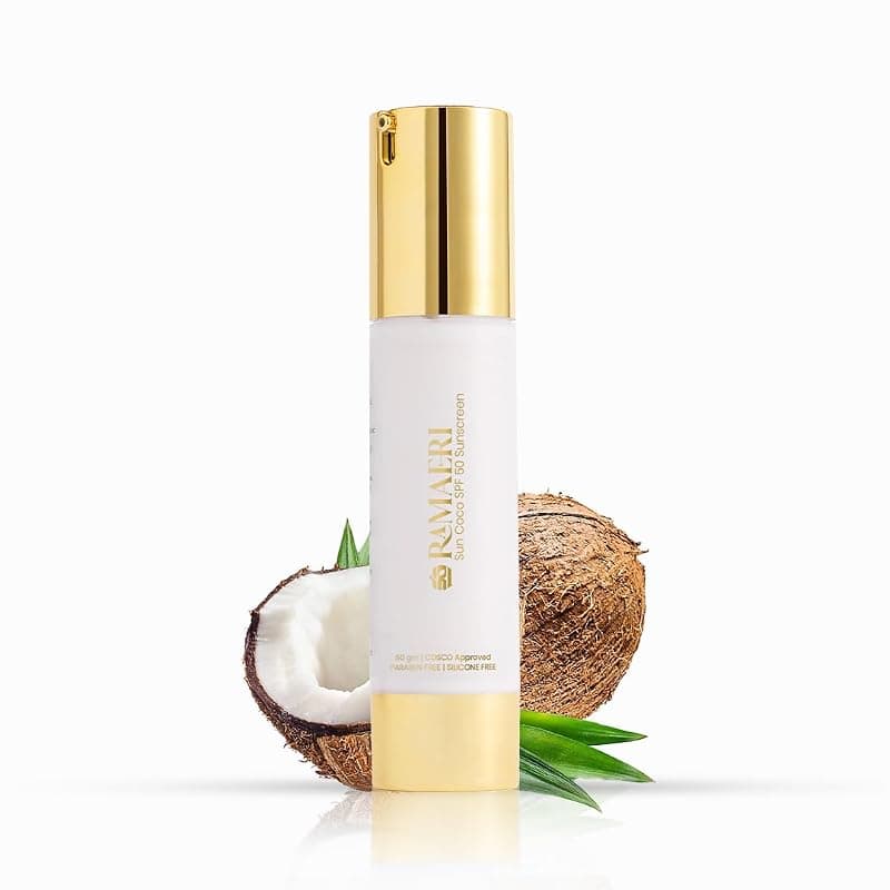 Face Sunscreen SPF 50 | 12 Hours Water Resistant | Fast Absorb | White Cast Free | 12 Hours Protection | For Sensitive Skin | Medically Prescribed | Sunscreen UVA Protection SPF50 | Dry Skin | UV Rays Protection | SPF 50 | Sensitive | Coconut Butter | Shea Butter | Raspberry Extract | Purified Water | Vitamin E | Glycerin | Propylene Glycol | Caffeine | Perfume and Sodium Gluconate | Sorbitan Isostearate | Propylene Glycol | Titanium Dioxide | Zinc Oxide