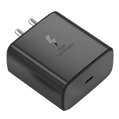 Samsung 45W C-Type Super-Fast Charger Adapter for Samsung Galaxy S25/S25 Plus/S25 Ultra/S24/23/22/21 (Ultra/Plus/FE) A56/Note 20/S10 5G/9/8/M16 (S/A/F/M Series) USB C PD 3.0 Charge Adapter