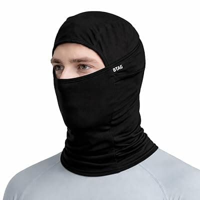 Btag Full Face Balaclava Mask for Bikers | Breathable Helmet Liner Head Cover for Bike Riding | Windproof & Dust Protection Face Mask for Men | Stretchable Bike Helmet Mask.