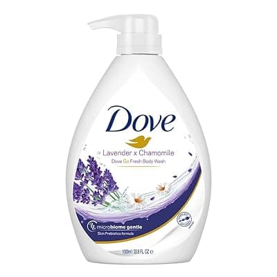 Dove Lavender &amp; Chamomile Go Fresh Body Wash with Relaxing Floral Scent, 1L