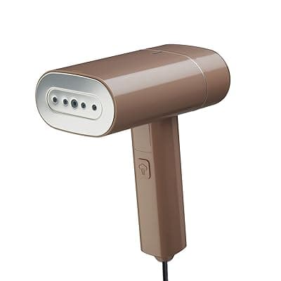 Morphy Richards SteamPro 1300 W Handheld Garment Steamer | With 130ml Detachable Water Tank | Foldable & Lightweight | Champagne Gold