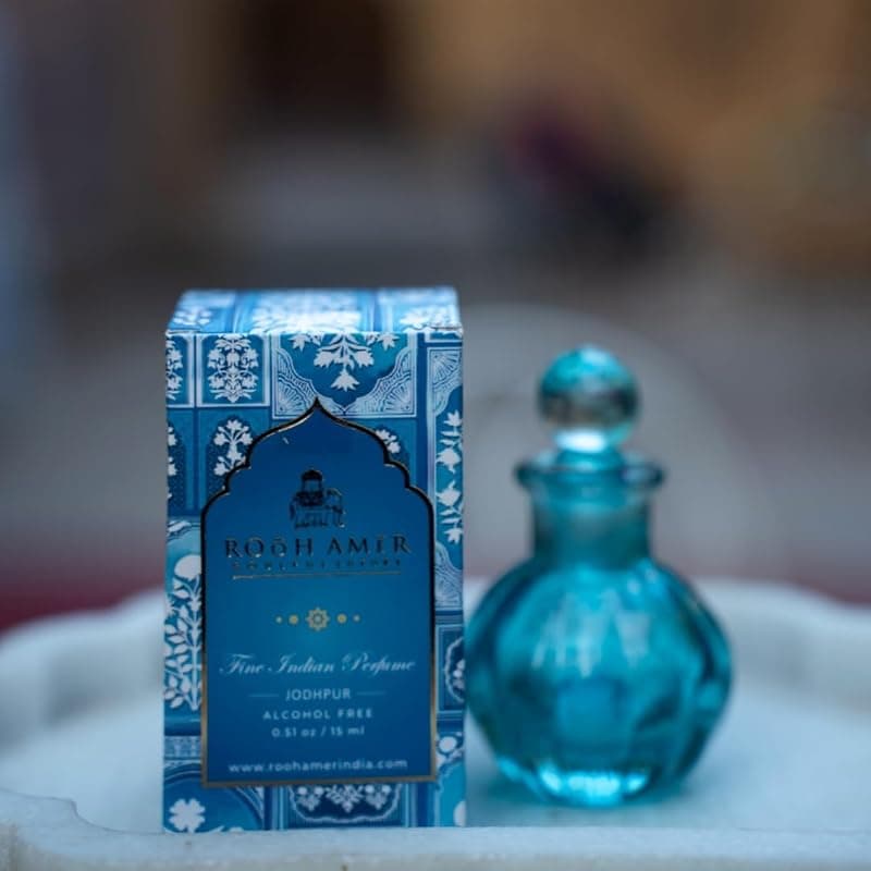 Jodhpur Fine Indian Perfume Oil, Alcohol-Free, Long-Lasting Fragrance for Men and Women, 15 ml