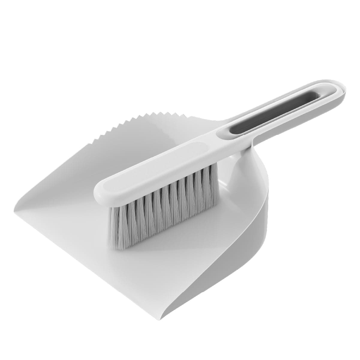 Lifelong Premium Plastic Dustpan with Brush Bristles for Floor Cleaning | Lightweight Broom & Dustpan Set for Home, Kitchen & Office | Dust Collector Pan | Easy Grip Handles