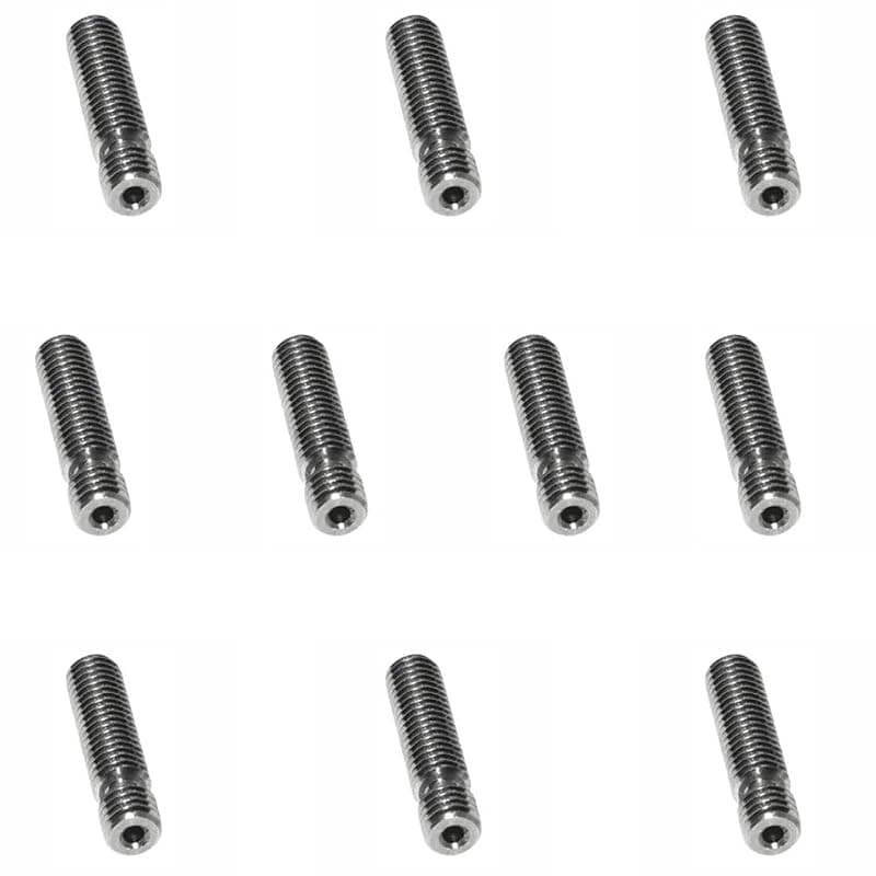 Robocraze V5 Heat Break Hotend Throat Without Teflon Tube for 1.75mm Filament (Pack of 10)