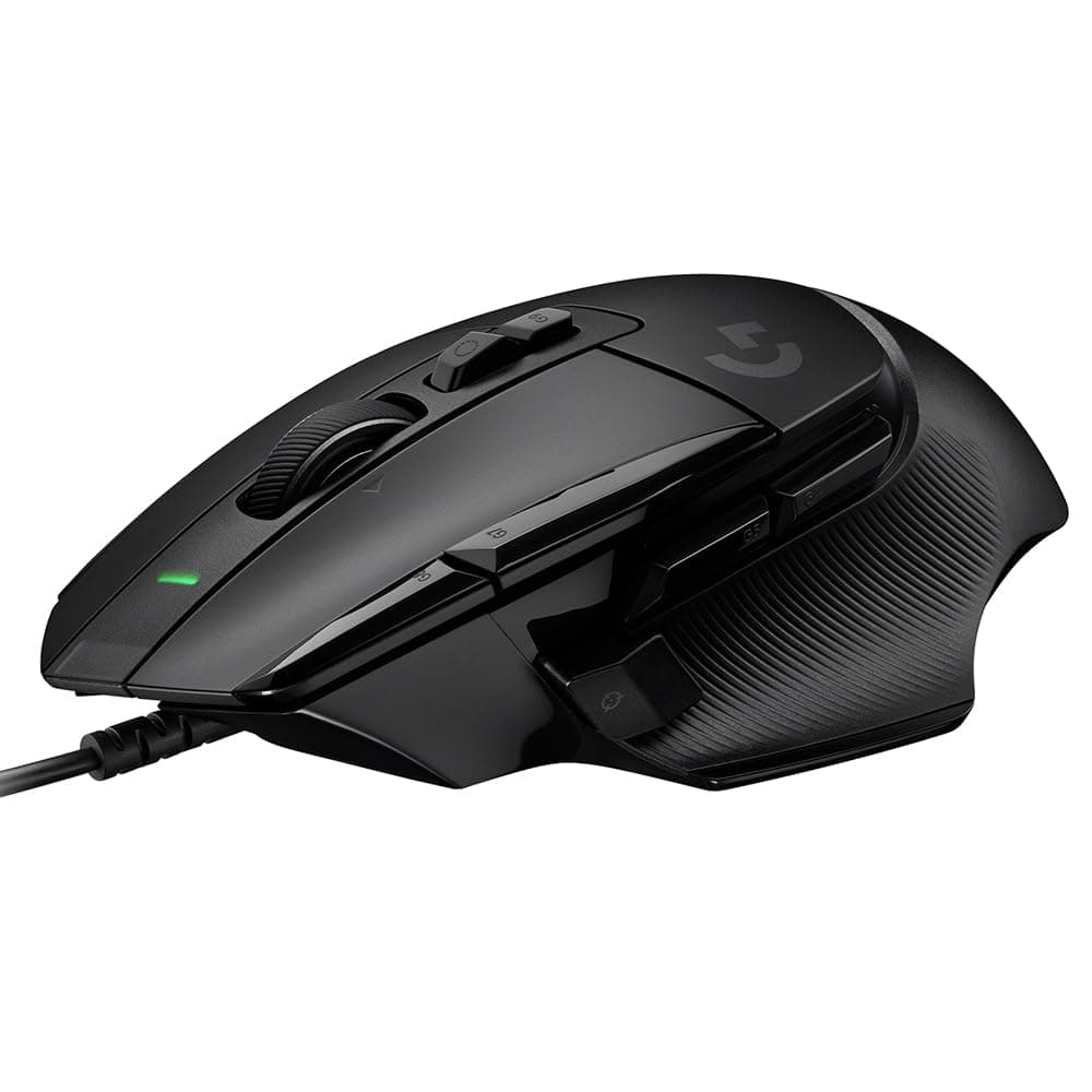 Logitech G502 X Wired Gaming Mouse - LIGHTFORCE Hybrid Optical-Mechanical Primary switches, Hero 25K Gaming Sensor, Compatible with PC/macOS/Windows - Black