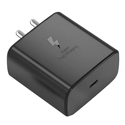 Samsung 45W C-Type Super-Fast Charger Adapter for Samsung Galaxy S25/S25 Plus/S25 Ultra/S24/23/22/21 (Ultra/Plus/FE) A56/Note 20/S10 5G/9/8/M16 (S/A/F/M Series) USB C PD 3.0 Charge Adapter