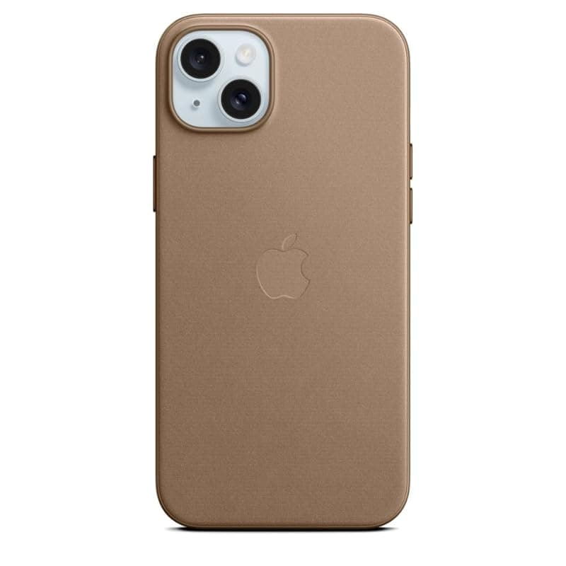 Apple iPhone 15 Plus FineWoven Case with MagSafe - Taupe ​​​​​​​