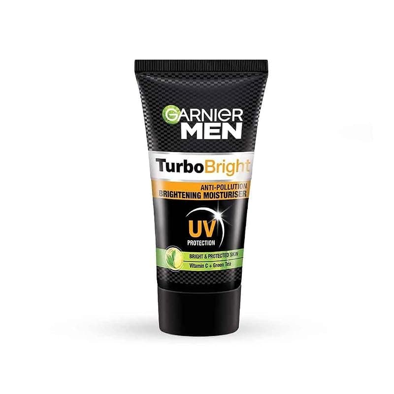 Garnier Men, Liquid Moisturiser, Brightening And Anti-Pollution, Turbobright, 40 G