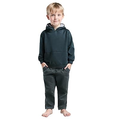 T2F Boys Cotton Hooded Neck Oversized Fit DropShoulder Sweatshirt
