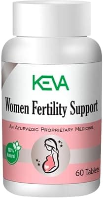 KEVA Women Fertility Support Tablets|Regulates PCOS| Increases fertility and vitality