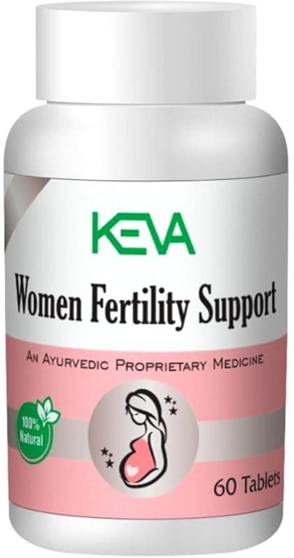 KEVA Women Fertility Support Tablets|Regulates PCOS| Increases fertility and vitality