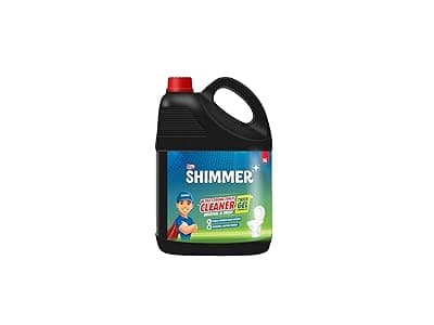 Shimmer Ultra Strong Toilet Cleaner - 5L | Heavy Stain Removal | 10X Thick Formula | Deep Stain &amp; Limescale Removal | Long-Lasting Freshness