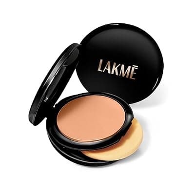 Lakme Absolute White Intense Wet and Dry Compact, Almond Honey, 9g