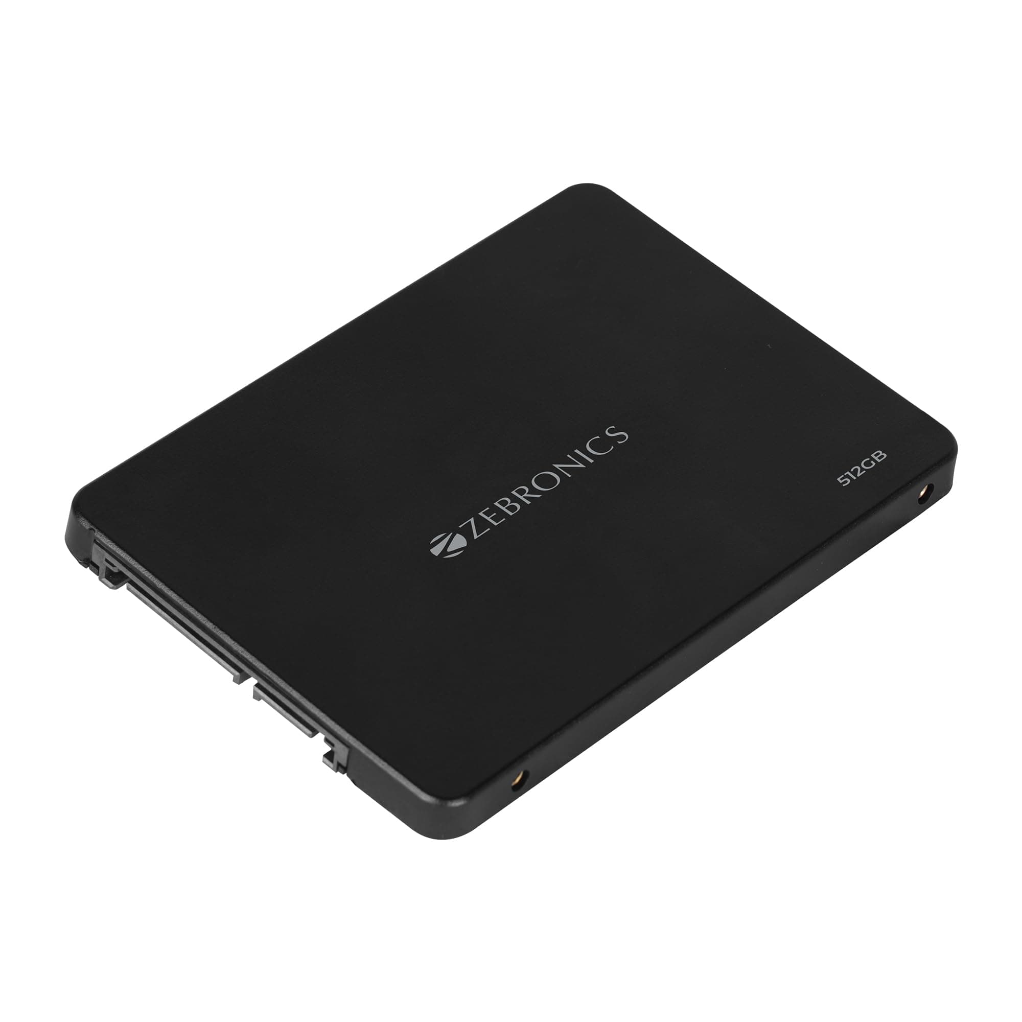 Zebronics 512GB SSD, 2.5 Inch Internal Drive, 550MB/s Read & 500MB/s Write, Faster Than HDD, Low Power Consumption, Silent Operation, S.M.A.R.T Support, High Performance Storage (SD52A)