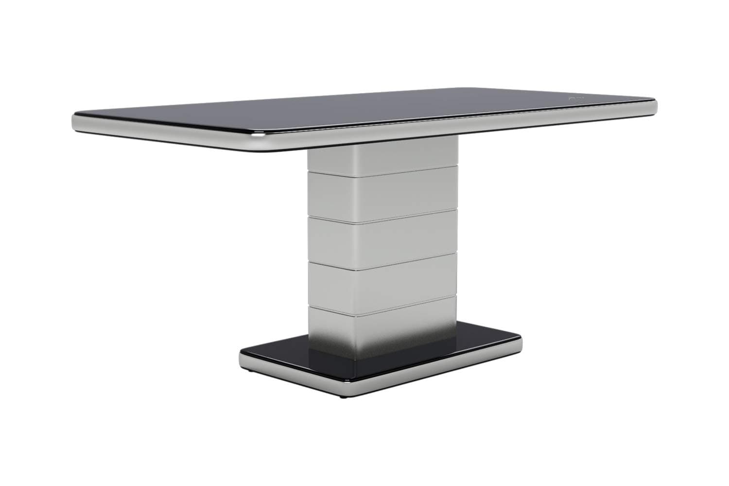 Interio by Godrej Neo Dining Table (Glossy, Black)