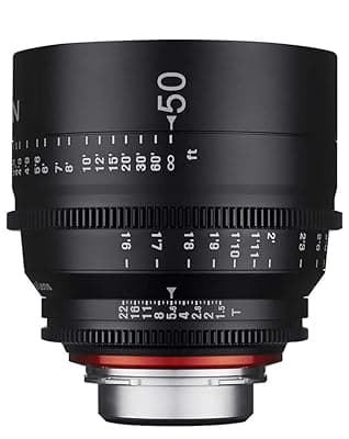 Samyang XEEN 50mm T1.5 Full FrameProfessional Cinema Lens for Sony E Mount