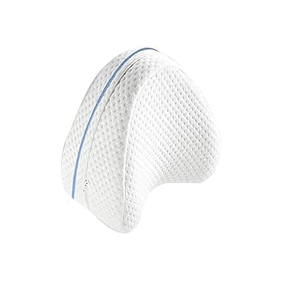Sleeping Memory Foam Pillow Cushion Cotton Leg Pillow Back Hip Joint Knee Pain Relief Cushion Leg Pillow and Knee Pillow, (Multi Color)