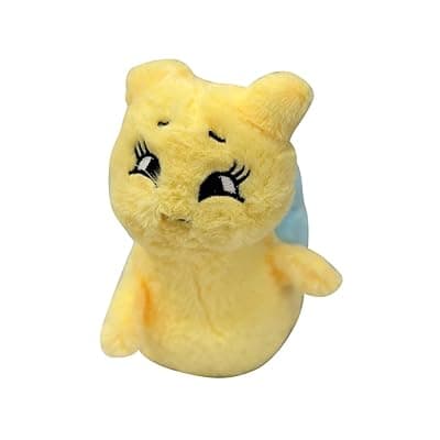 EITHEO Baby Stuffed Animal Plushie – 25 cm Huggable Soft Teddy Plush Toy for Kids, Girls & All Ages, Adorable Cuddly Stuffed Toy, Multicolor (Snail Yellow)