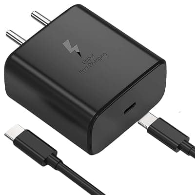Samsung 25W USB-C Charger with Cable, PD 3.0 Fast Charging Adapter for Samsung Galaxy Z Fold/Flip, S24/S23 Series, S23 FE, Google Pixel 9/9 Pro/9a – Super Fast Charge
