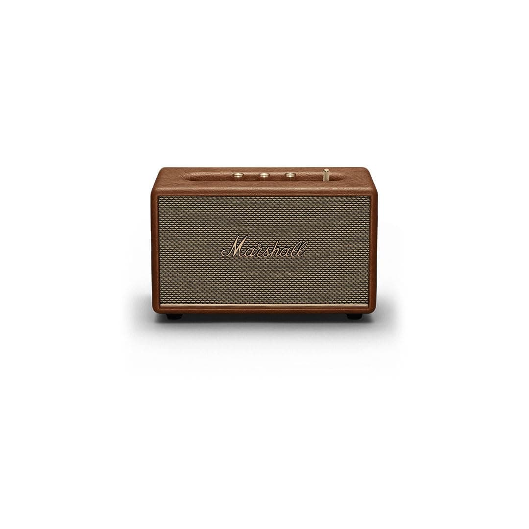 Marshall Acton III 60 W Bluetooth Powered Home Speaker, Brown