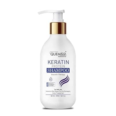 Sulphate Free Keratin Smooth Shampoo For Dry and Frizzy Hair | No sulfate, Parabens & Silicones, 300ml (Pack of 1)
