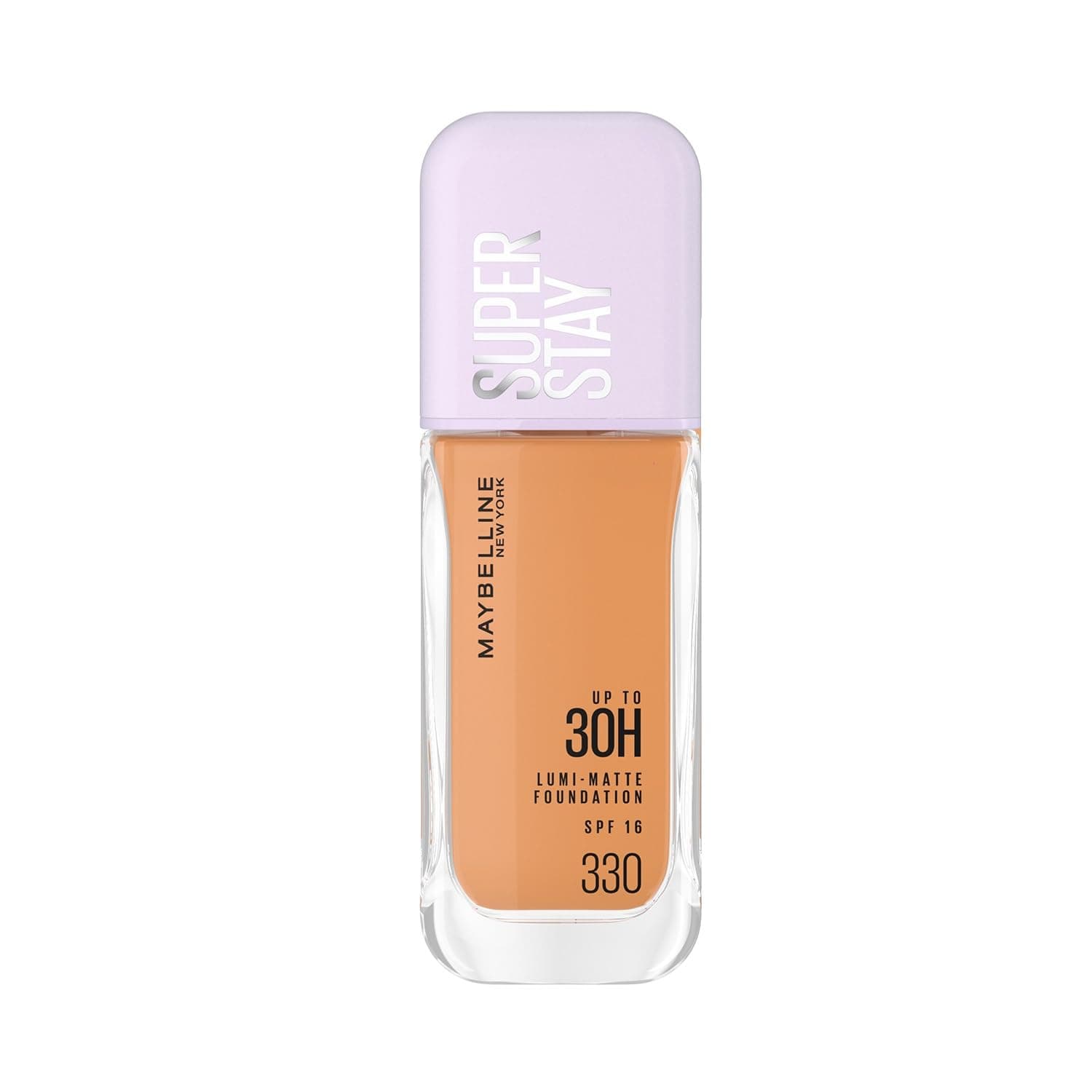 Maybelline New York Super Stay Lumi-Matte Liquid Foundation - 330, Up To 30H Long Wear, Water & Transfer Proof. SuperStay Lumi-Matte Liquid Foundation comes with Non-comedogenic & Vegan Formula | 35ml