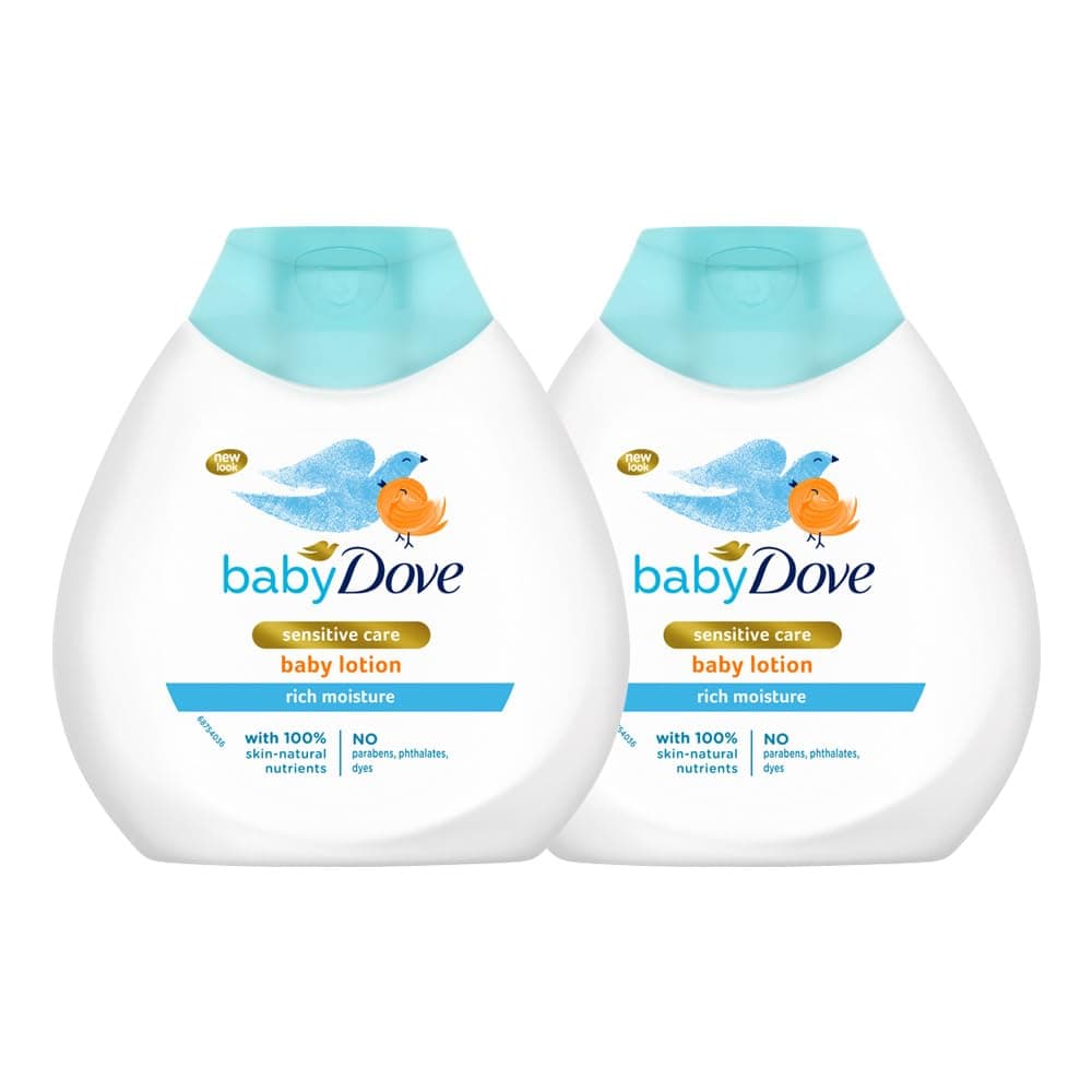 Baby Dove Rich Moisture Baby Lotion, 200 ml (Pack of 2)