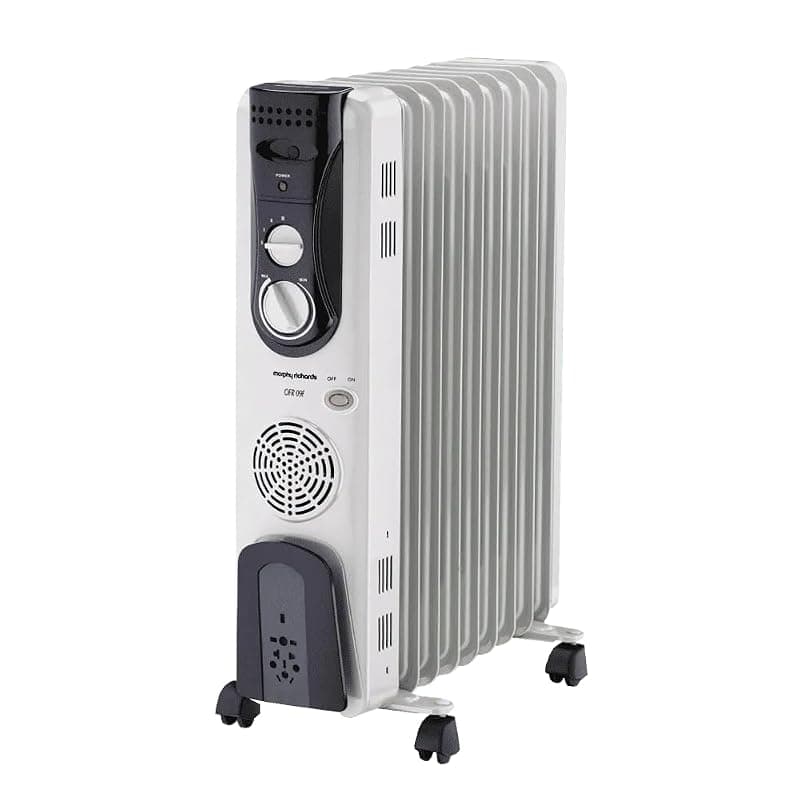 Morphy Richards OFR 11F 11-Fin 2900W Oil Filled Radiator Room Heater | Adjustable Thermostat | Safety Tilt &amp; Auto Thermal Shutoff | Castor Wheels for Easy Mobility | Silent Heating