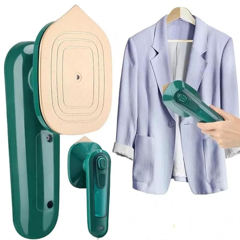 Portable Travel Steamer for Clothes, Handheld Mini Iron, Dry and Wet Ironing, Small Size