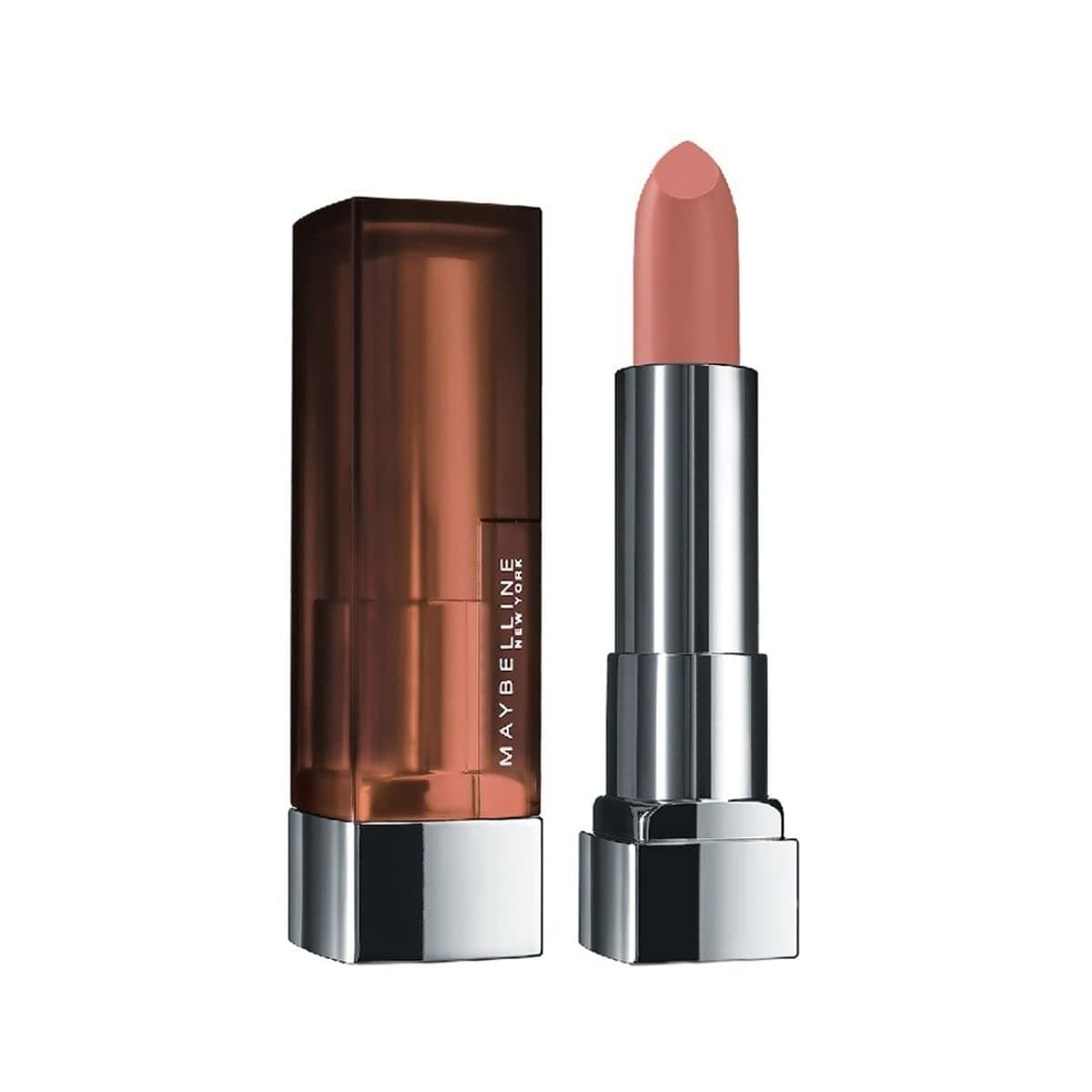 Maybelline New York Color Sensational Creamy Matte Lipstick lasts up to 12 Hours, Hydrate Lips, Rich Creamy Lipstick with Shea Butter, Available in 42 Shades - 656 Clay Crush, 3.9g