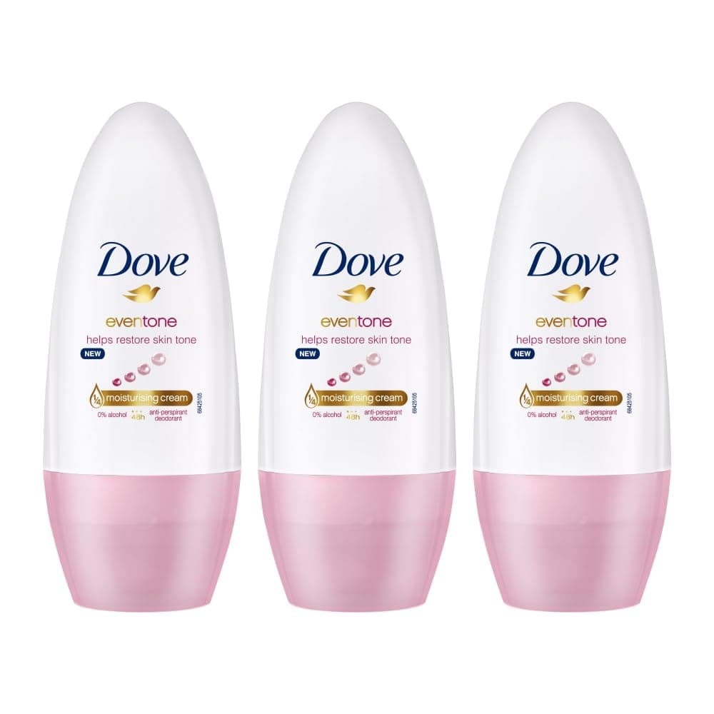 Dove Eventone Floral Deodorant Roll On for Women - 50 Ml (Pack of 3)