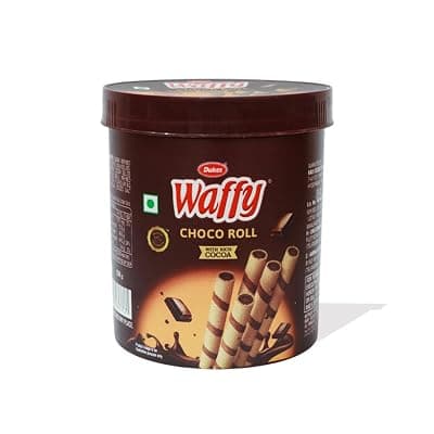 Dukes Waffy Chocolate flavoured Wafer roll Jar (250g)